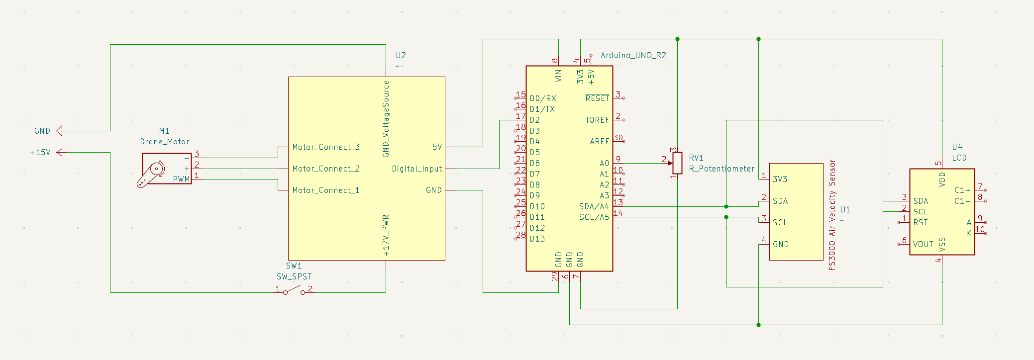 Wind Tunnel Control Circuit